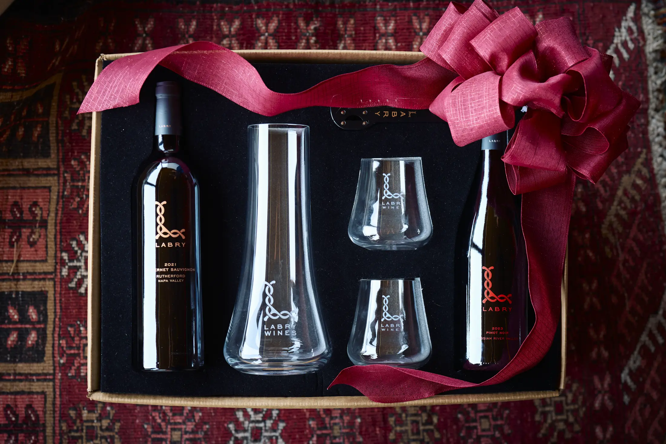 Holiday gift set from Labry Wines